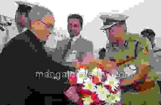 President Pranab Mukherjee in Mangalore